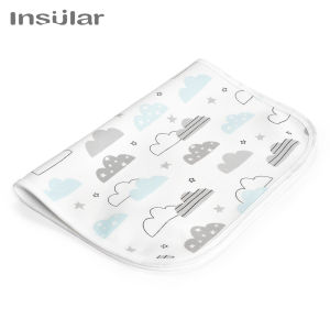 Insular Waterproof Diaper Changing Mat Pad 100% Cotton Beathable Baby Urine Pads Mattress Protector Bedsheet