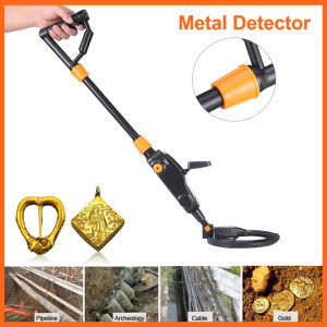 【Hot Sale】 Portable Metal Detector for gold Handheld Outdoor Treasure Hunting Metal Detector 10-15 Inch Detection Depth Underground Metal Detector Scanner High Sensitivity Metal Treasure Detector Gold Digger Treasure Hunter Professional Detector