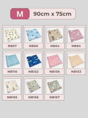 BabyCoco Multipurpose Diaper Mat | Universal Diaper Pad | Lochia Pad (75cm x 90cm) 隔尿墊 | 恶露垫 MIX