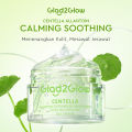 [55g] Glad2Glow Centella Allantoin Soothing Gel Moisturizer 55g Glad2Glow Moisturizer g2g Krim Wajah Pelembab Wajah Centella Moisturizer Acne Facial Cream Day Cream Night Cream Cream Malam Cream Siang Cream Wajah. 