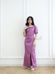 SAFFIYA Dress Nalyssa -(PREMIUM) / Dress Wanita Terbaru / Dress Pesta / Dress Natal / Dress Kondangan
