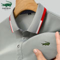 Large Size Embroidery for Men Short-sleeve Business Polo Shirt. 