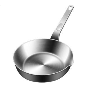 Single Eggs Cooking Pan 316stainless steel Multiple Layer Base Even Heat Distribution Saucepan For Stovetops