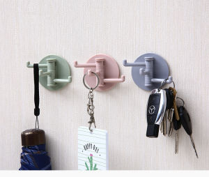 Móc Dán Tường Thiết Kế 3 Móc Dùng Để Treo Đồ Tiện Lợi