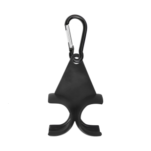 Bóng chơi golf Giữ Bóng chơi golf lưu trữ Clip 2 hạt gói Bóng chơi golf clip trên vòng eo vành đai Túi đựng đồ chơi gôn Phụ kiện cho golfer