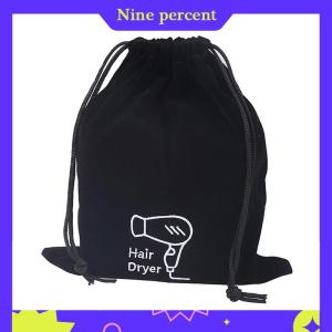 Nine percent Hair Dryer Drawstring Storage Travel Pouch Hairdryer Organizer Blow Container Hotel Jewelry Cotton Case Blower Supplies Tools