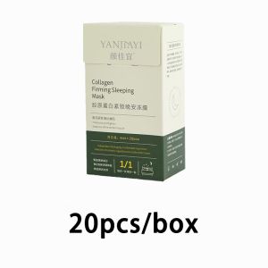 masker muka pemutih 面膜Whitening collagen mask firming shrink pores moisturizing tightening Organic facial mask