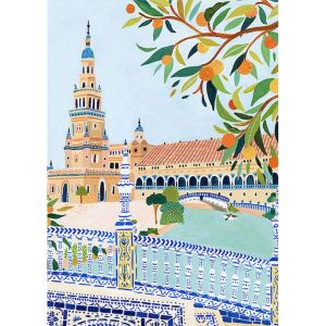 RUOPOTY Frame Picture Painting By Numbers City Landscape Modern Drawing On Numbers Kill Time Diy Gift For Home Decors 60x75cm