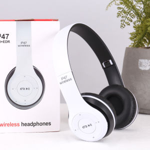 P47 Wireless 5.0 Bluetooth On-Ear Headphone Headset FM Radio AUX port Wireless Gaming Headphones