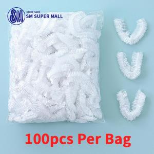 【SM Mall】Must-Have Dish Wrap Solution - 100 PCS Elastic Plastic Food Covers - Disposable Food Grade for Table & Refrigerator (Trending Food Protection)