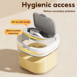 Fortune Home Baby Milk Powder Food Storage Container Airtight Container Box with Scoop and Scraper