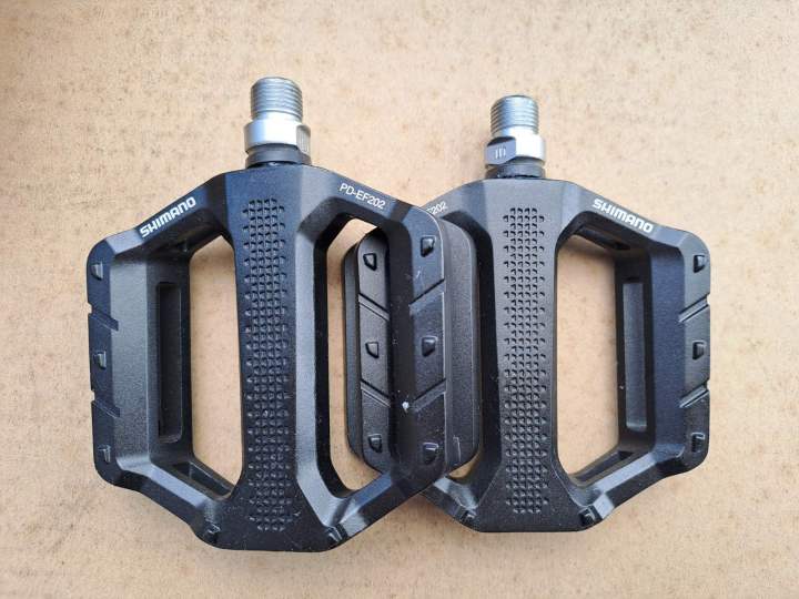 Pédales Shimano PD-EF202 Pour Vélo Ville Ou VTT - Confort Et Stabilité - 5 Couleurs Disponibles