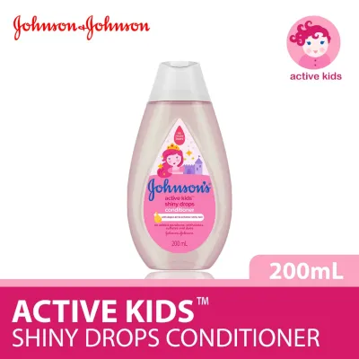 Johnsons Active Kids Shiny Drops Conditioner 200ml