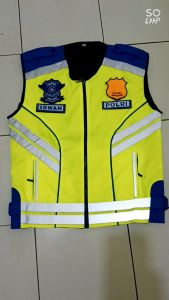 Rompi Lantas Terbaru Waterproof Tebal