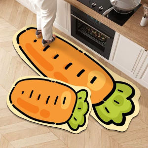 Local SG Ready Stock 3D Visual Anti Slip Bath Mat Super Quick Absorbent Washable Floor Rug for Bathroom Shower Kitchen Entrance Door 40*120cm