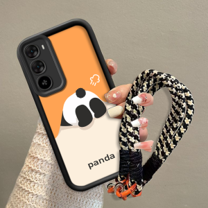 For casing hp itel City 100 Panda Ass kartun Cantik Desain Kreatif