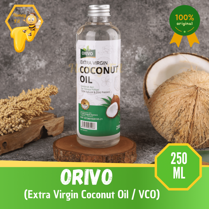 VCO Virgin Coconut Oil 250 ml Orivo Minyak Kelapa Murni 100%