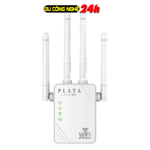 Kích Sóng Wifi 4 Râu Ăng Ten Cực Mạnh Tăng Sóng Wifi Tốc Độ 300Mbps Sử Dụng Siêu Mượt Kiêm Router Kích Wifi Siêu Mạnh