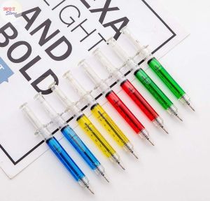 MYX Store Pena Bentuk Suntikan Pulpen Suntik Injection Pen Pena Gel Suntik Pulpen