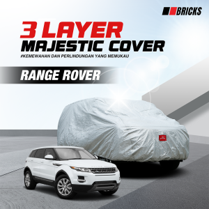 3 Layer Cover Range Rover Sarung Mobil Outdoor Anti UV & Waterproof BRICKS