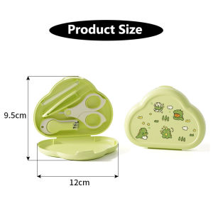 Newborn Baby Nail Care Set Safe Clipper Trimmer File Tweezers Anti Pinch Kit Infant Grooming