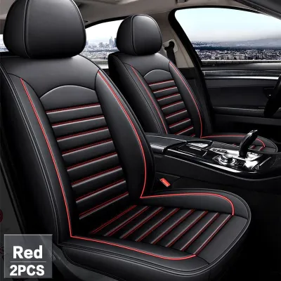 Leather Car Seat Cover Seat Cushion Car Seat Protector Full Set Fit Saga Ativa Bezza Viva Wira Waja Kancil Kenari Kembara Kelisa Persona City X50 X70 Civic Hrv Car Accessories