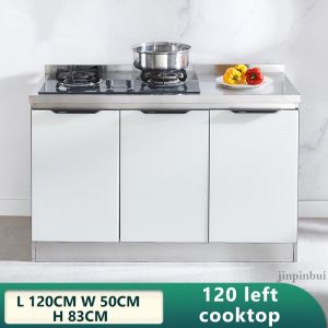 【Ready Stock】Multifunctional Sideboard living room Storage Cabinets Kitchen wood Cupboard kabinet dapur L160*W40*H80cm