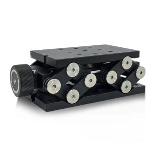 btnx LSD-SJ-80132-M6 15KG Load Capacity Z-Axis Precision Lift Stage Manual Lab Jack Micrometer Screw Drive Linear Adjustment Platform 5Y6Z3