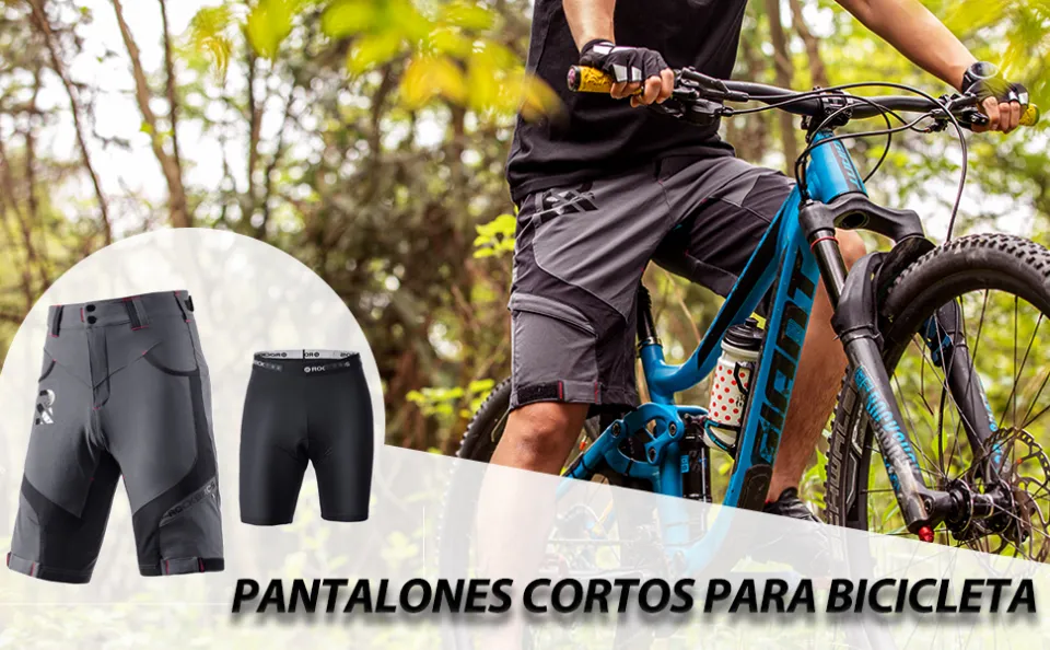 Mountain Bike Pantalones Dh Cortos RockBros Cycling Shorts Men