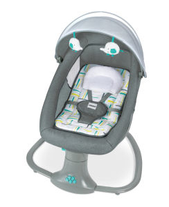 Akeeva Newborn to Toddler Reclinable Automatic Snoozer Swing (SNUGGLI)