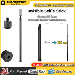 【🇸🇬 STOCK】300cm Carbon Fiber Invisible Extended Edition Selfie Stick Compatible for INSTA360 X4 Air/X5/Ace Pro2/X4/GO 3/GO 3s/Ace/Ace pro/X3/X2