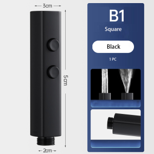 [3S FURNITURE] NO Punching Bathroom 2 Outlets High Pressure Bidet Spray  (1 Month Local Warranty)