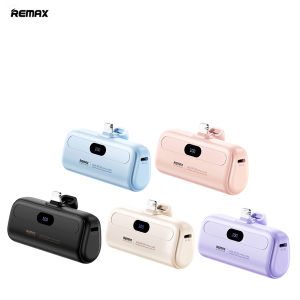 Remax 5000mAh Mini PowerBank 10W LED Display Fast Charging Type-c/iP Port for Phone RPP-632/633