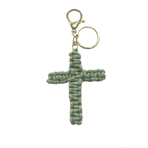Vượt qua Keychain móc gài xoay Tôn Giáo chìa khóa xe phụ kiện handmade Bohemian phong cách trang trí