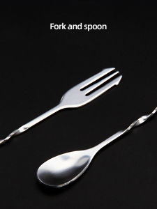 Stainless Steel Cocktail Stirrers Bartender Mixing Spoon Tea Stirrer With Long Hand