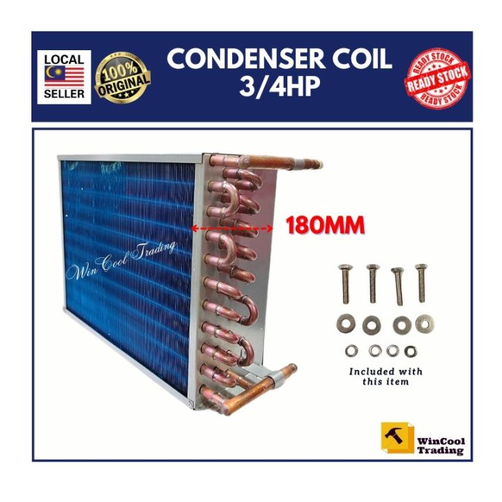 [CONDENSER-CU]COMERCIAL REFRIGERATOR CONDENSER COIL 3/4HP | Lazada