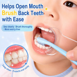 Kids Toothbrush Trainer Children Toothbrush Aid Oral Care Training Tool Gentle Teeth Cleaning Dental Hygiene Tool