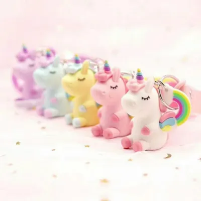 Móc khóa UNICORN mềm siêu dễ thương