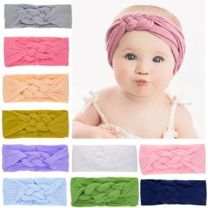 1 LUSIN (12pcs) Bandana Kepang | Bandana Kepang Anak | bando anak | bando bayi | bando murah