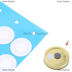 [COD] Home Fashion 48Pcs sheet 20mm Synthetic Filter Paper Sticker For Under Wide Mouth Jar Lid Mushroom Cultivation Supplies