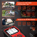 ANCEL VD700 เครื่องสแกน OBD2สำหรับ VGA All Car Full System Diagnostic Tool Support 8 + Reset Funtions Injector Coding For VAG VW Audi Skoda Seat And More Car Brands Automotive OBD 2 Fast Scan Diagnosis Tool. 