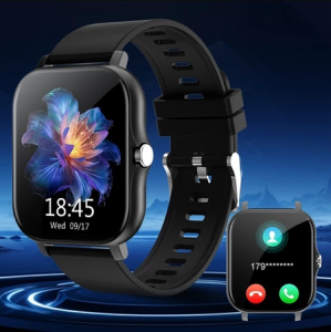 🇲🇾Selangor Ready Stock Y13 Smart Watch Black Bluetooth Call Jam Pintar Tangan Lelaki Wanita Fitness Tracker HD Screen