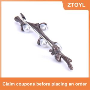 【ZTOYL】 Cổ điển Ngọc Trai Hoa Mận hoa chi nhánh Trâm Cài Chân thanh lịch bó hoa Trâm