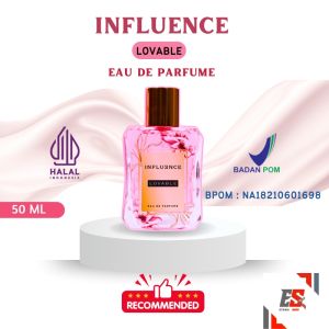 Parfum Wanita Lovable Influence Eau De Parfume Original Wangi Tahan Lama 12 Jam Asli Original BPOM