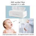 72 psc Disposable face tissue face towels cotton wipes cleansing towels soft lint-free 干湿两用擦脸巾. 