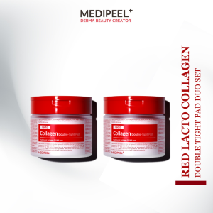MEDIPEEL Pore Shrinking Red Lacto Collagen Double Tight Pad 270ml Duo Set