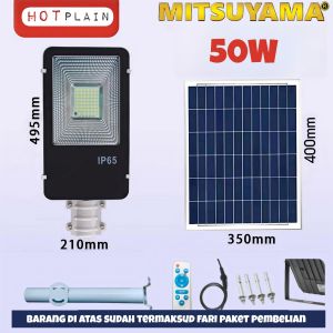 Lampu Penerangan Outdoor Surya Panel SOLAR Mitsuyama LJ SERIS 50W 100W 200W