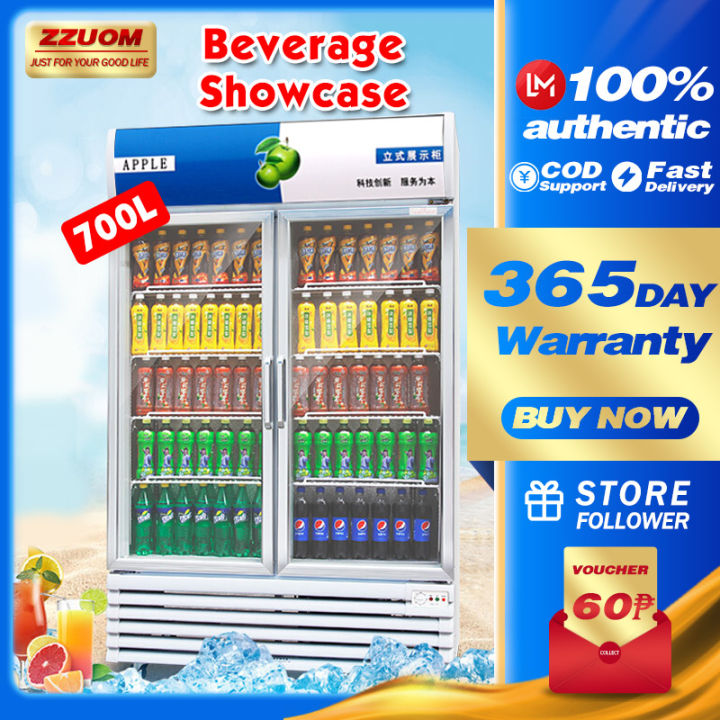 ZZUOM Display cabinet refrigerated beverage cabinet commercial