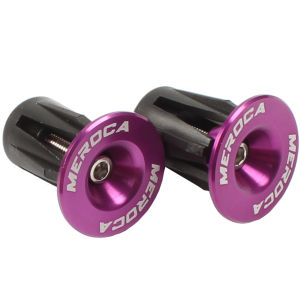 MEROCA 1Pair Bike Handlebar End Cap MTB Road Bicycle Handle Bar Plug Cycling Grip Cap