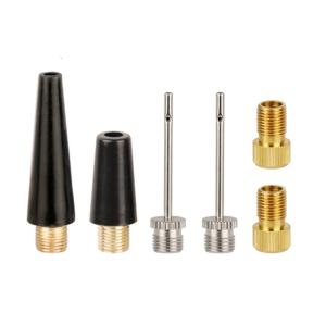 Balls Pump Set Bike Tire Valves Adapters Nozzle Adapter Bike Tire Inflator Air Pumps Adapter Tool